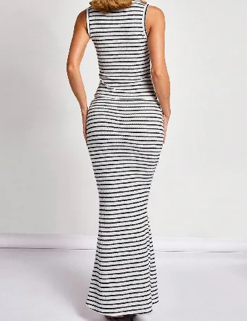 Compleu Cosmina, alb/negru