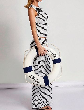 Compleu Cosmina, alb/negru