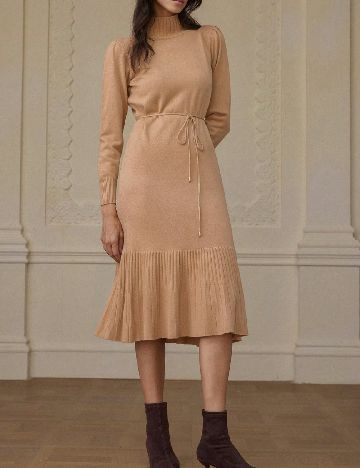 Rochie medie SHEIN, maro