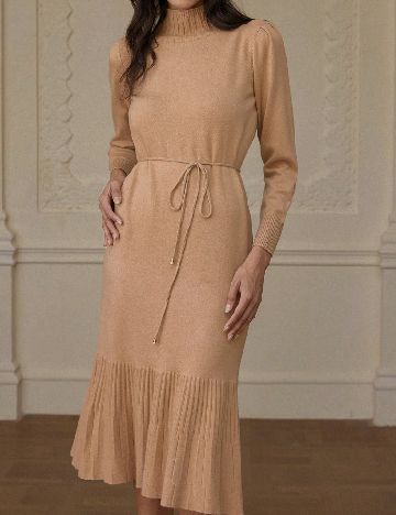 Rochie medie SHEIN, maro