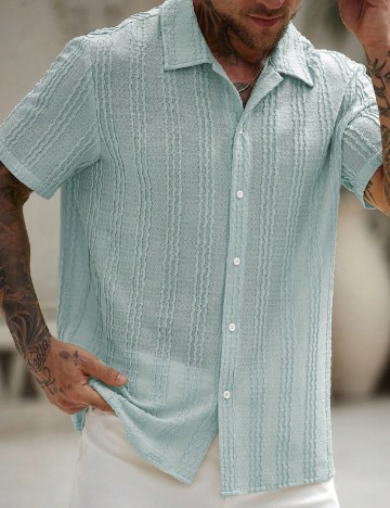 Camasa SHEIN, turcoaz