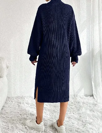 Rochie medie SHEIN, bleumarin