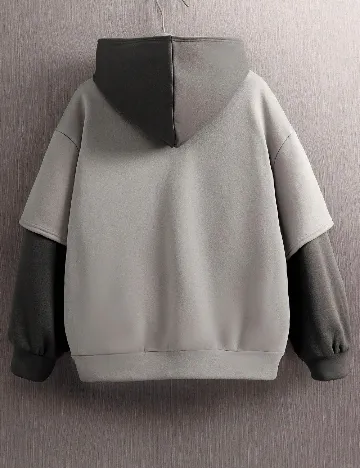 Hanorac Shein Kids, gri