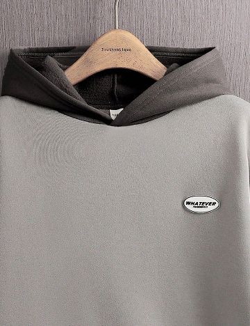 Hanorac Shein Kids, gri