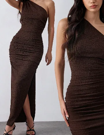 Rochie lunga SHEIN, maro