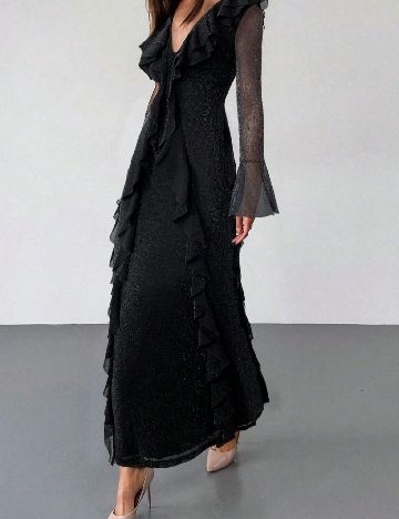 Rochie lunga SHEIN, negru