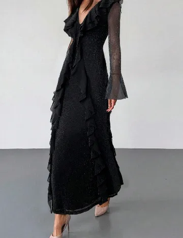 Rochie lunga SHEIN, negru