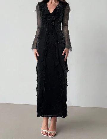 Rochie lunga SHEIN, negru