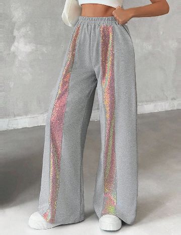 Pantaloni SHEIN, gri