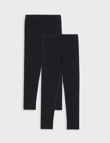 Set colanti 2 perechi Sinsay, negru