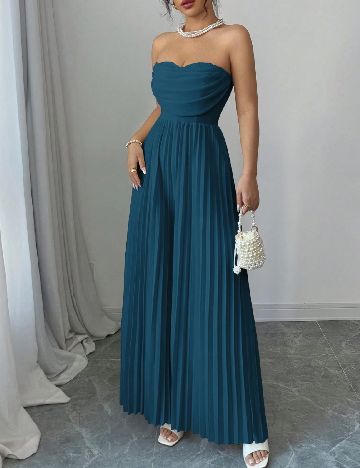 Salopeta SHEIN, albastru