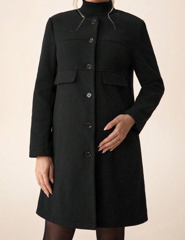Palton SHEIN Maternity, negru