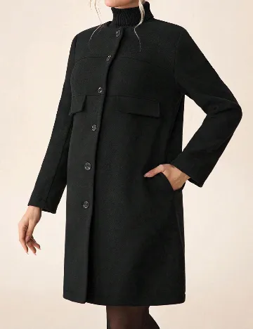 Palton SHEIN Maternity, negru