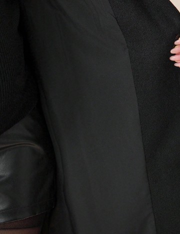 Palton SHEIN Maternity, negru