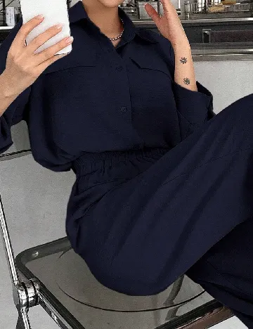 Compleu Dazy, bleumarin