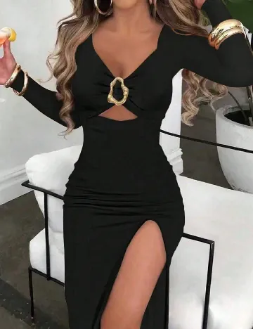 Rochie lunga SHEIN, negru