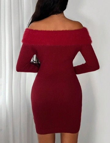 Rochie scurta SHEIN, rosu