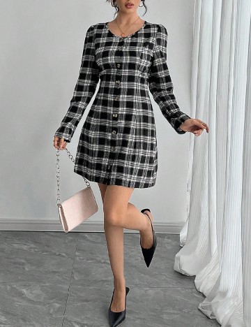 Rochie scurta SHEIN, neg