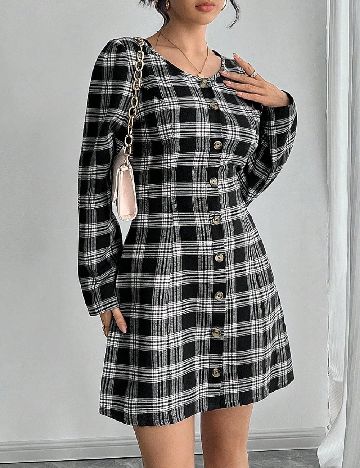 Rochie scurta SHEIN, neg