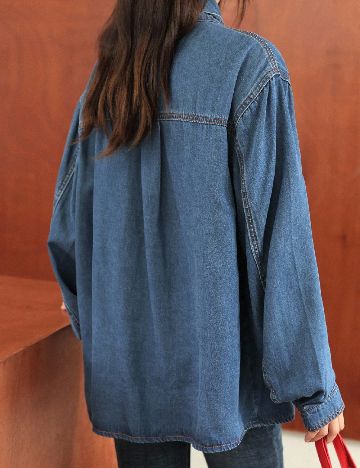 Camasa SHEIN, albastru