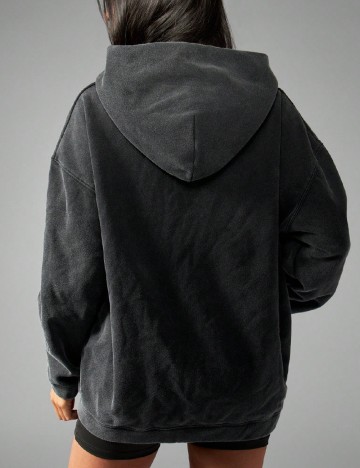 Hanorac MISSGUIDED Plus Size, gri inchis