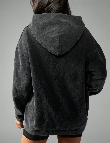 Hanorac MISSGUIDED Plus Size, gri inchis