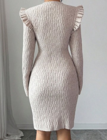 Rochie scurta SHEIN, bej