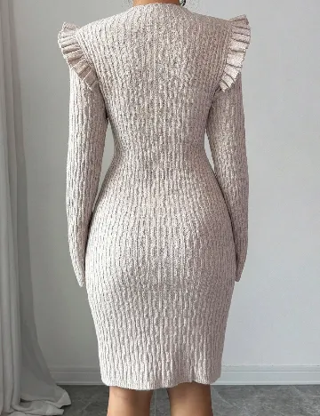 Rochie scurta SHEIN, bej