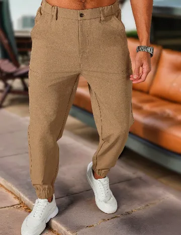 Pantaloni SHEIN, maro