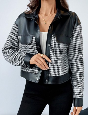 Jacheta SHEIN, alb/negru