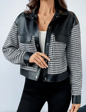 Jacheta SHEIN, alb/negru