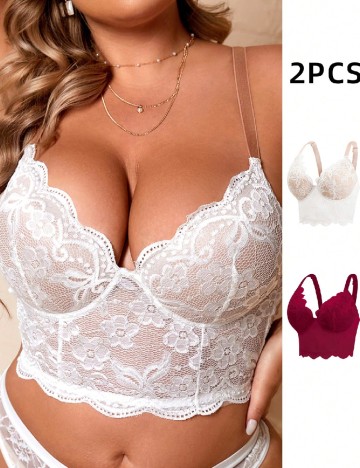 Set sutiene 2 bucati SHEIN, mix culori