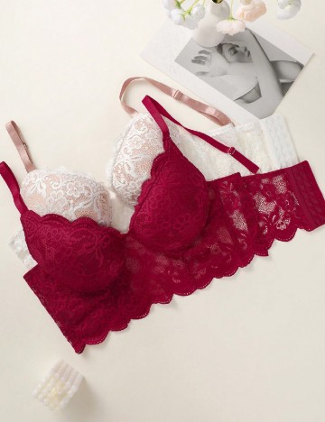 Set sutiene 2 bucati SHEIN, mix culori