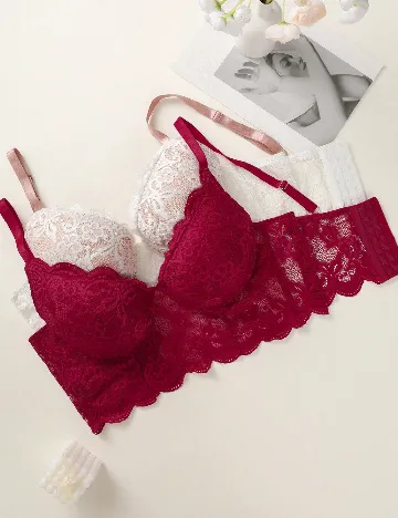 Set sutiene 2 bucati SHEIN, mix culori