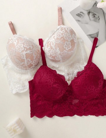 Set sutiene 2 bucati SHEIN, mix culori