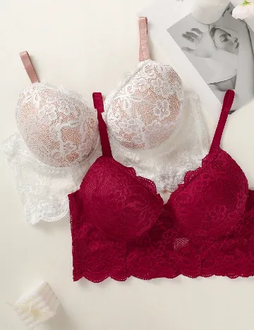 Set sutiene 2 bucati SHEIN, mix culori