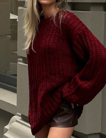 Pulover SHEIN, visiniu