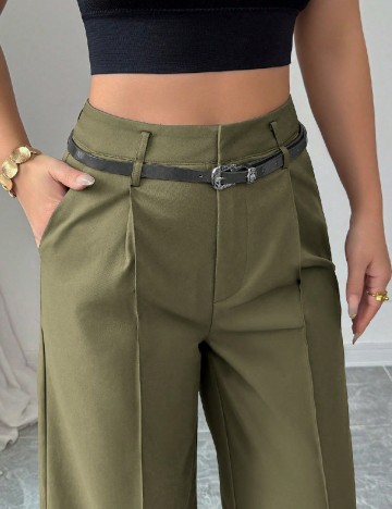 Pantaloni SHEIN, verde