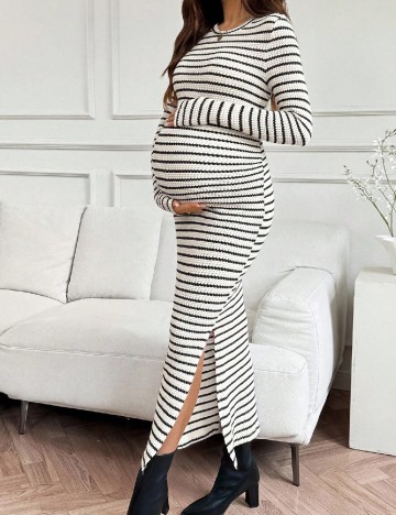 Rochie medie SHEIN Maternity, mix culori