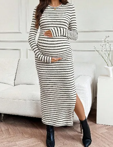 Rochie medie SHEIN Maternity, mix culori
