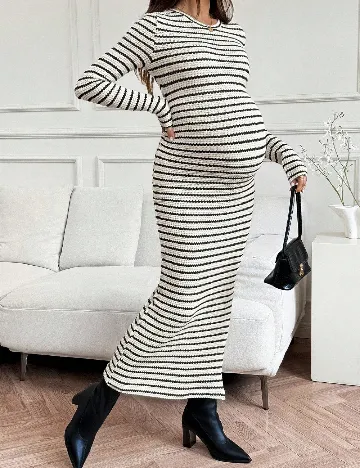 Rochie medie SHEIN Maternity, mix culori