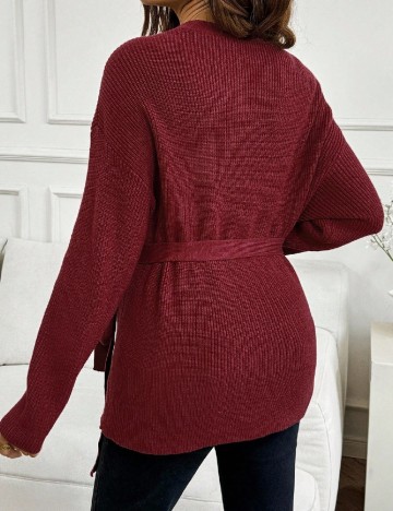 Cardigan SHEIN Maternity, visiniu