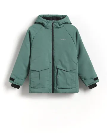 Geaca impermeabila Reserved, turcoaz