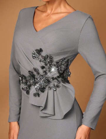 Rochie lunga SHEIN, gri