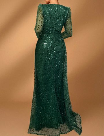 Rochie lunga SHEIN, verde