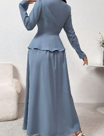 Rochie lunga SHEIN, albastru