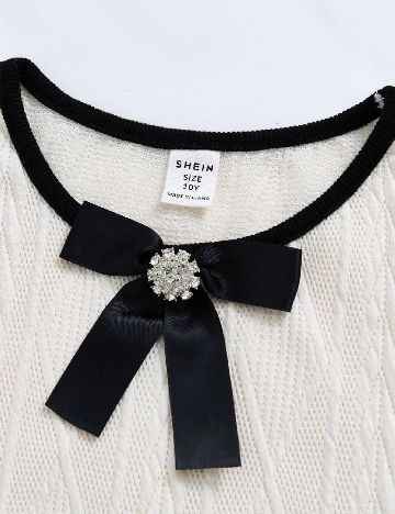 Rochie Shein Kids, crem