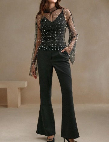 Compleu Anewsta, negru