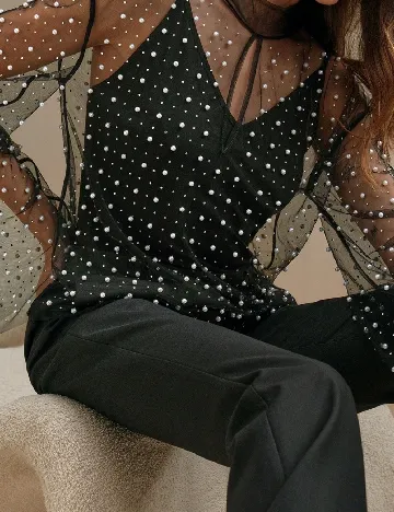 Compleu Anewsta, negru