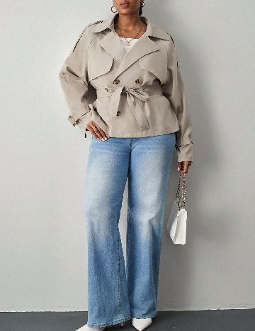 Jacheta SHEIN CURVE, gri